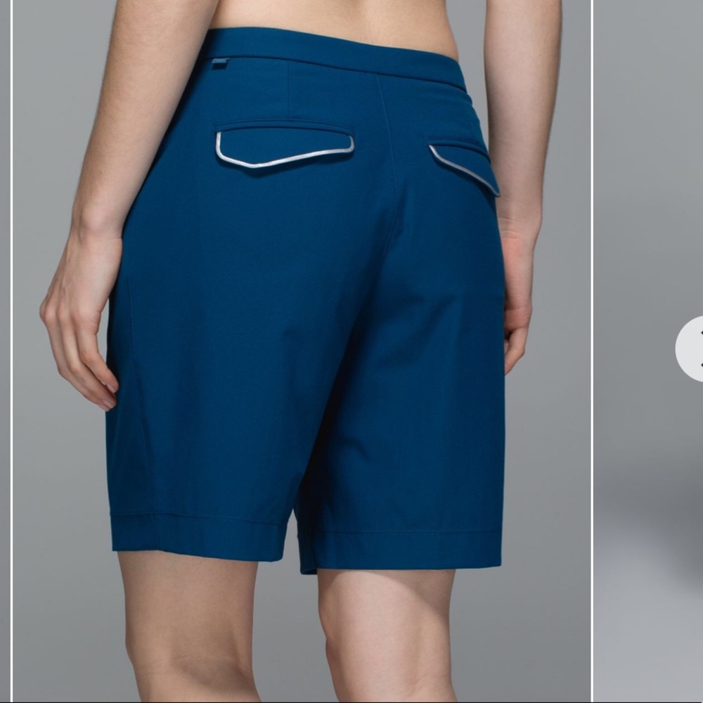 NWOT size 2 lululemon long story golf shorts